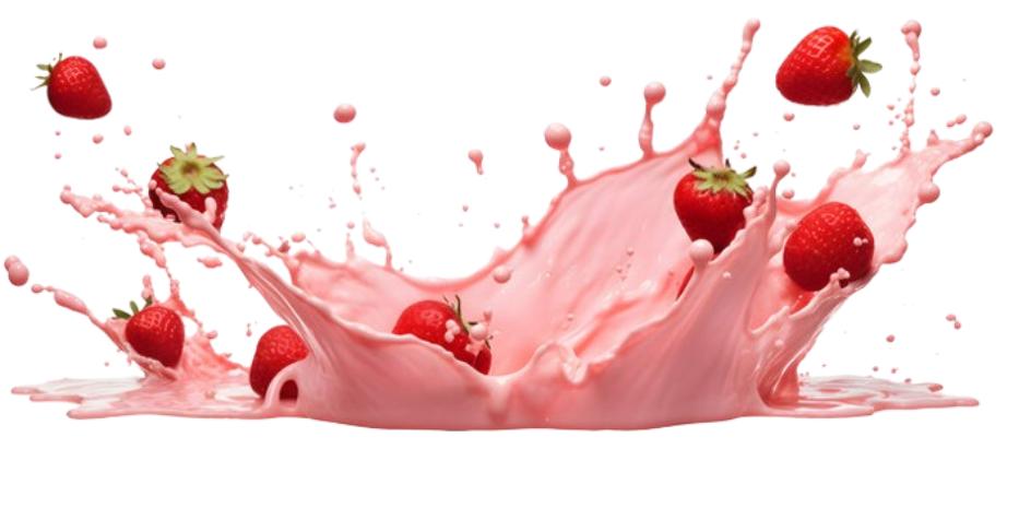 splash smoothie pink png